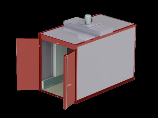 Камера порошковой покраски